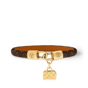 Louis Vuitton Petit Malle Speedy Iconic Charm Monogram Bracelet